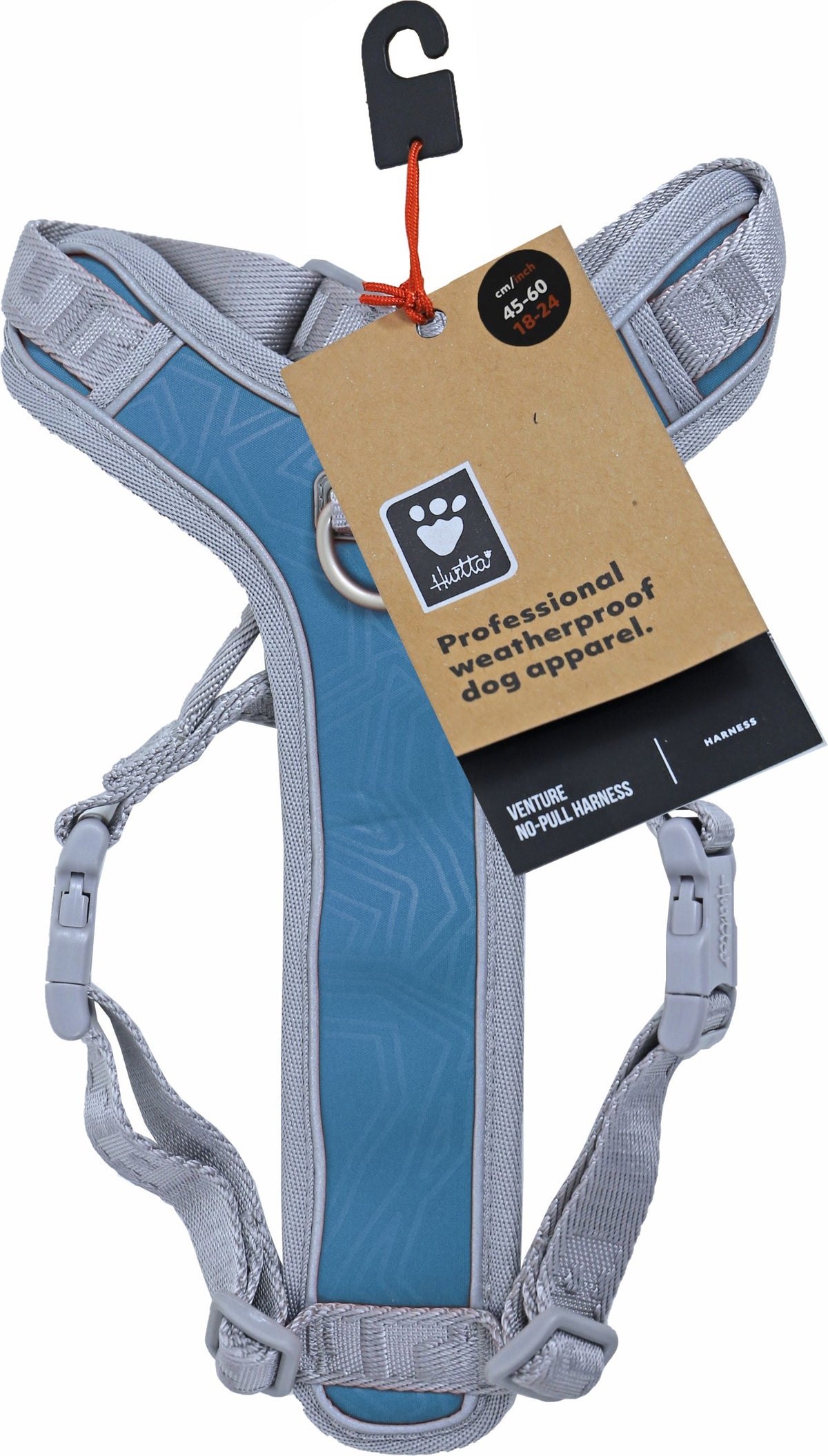 Hurtta Venture harness no-pull bilberry, 45-60 cm. 934057