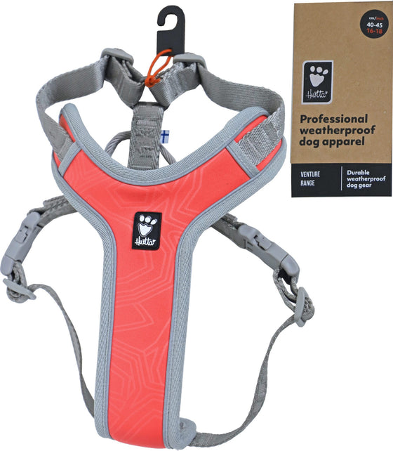 Hurtta Venture harness ‘coral’, 40-45 cm. 933602