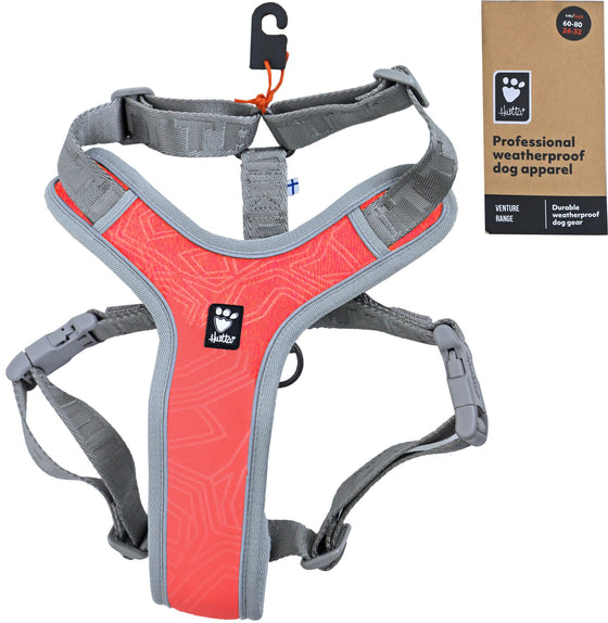 Hurtta Venture harness ‘coral’, 60-80 cm. 933604