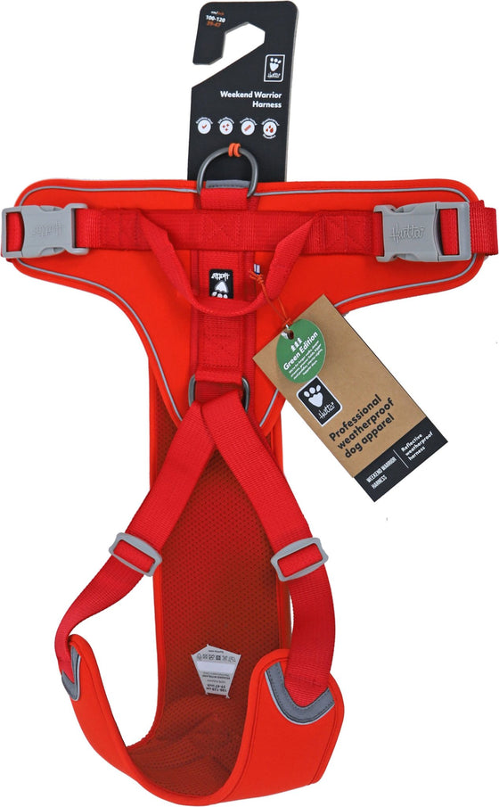 Hurtta Weekend Warrior harness eco rosehip, 100-120 cm. 933438