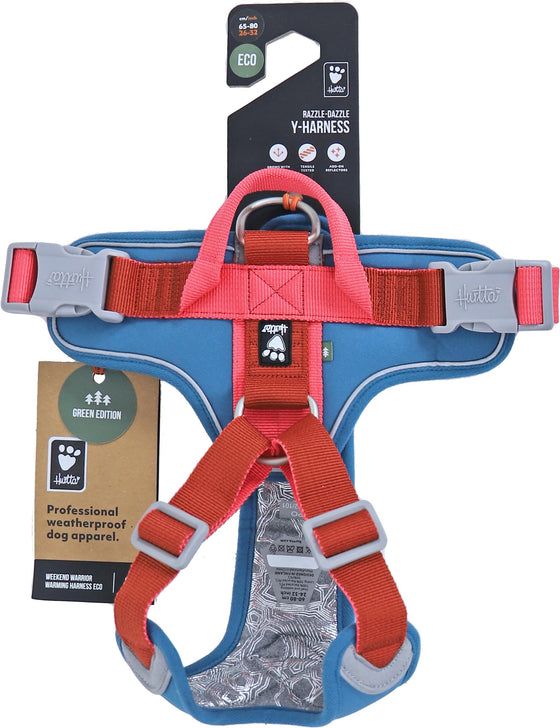 Hurtta Weekend Warrior harness warmer eco bilberry mix, 60-80 cm. 934186