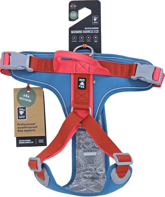 Hurtta Weekend Warrior harness warmer eco bilberry mix, 80-100 cm. 934187