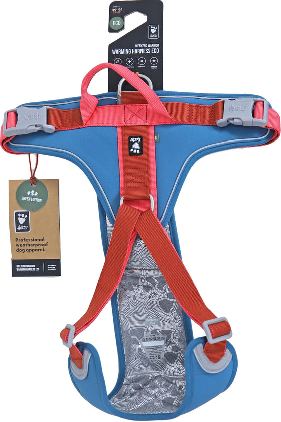 Hurtta Weekend Warrior harness warmer eco bilberry mix, 100-120 cm. 934188