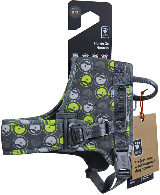 Hurtta Go harness storm grey, 55-65 cm. 933758