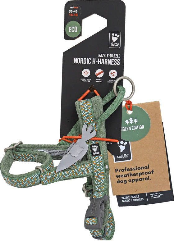 Hurtta Razzle Dazzle H-harness hedge, 35-45 cm. 933977