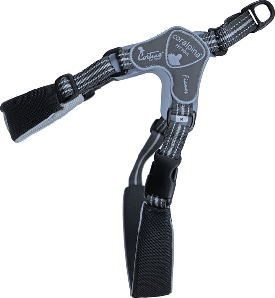 Coralpina harness Fiames zwart, maat 10. C500BK100