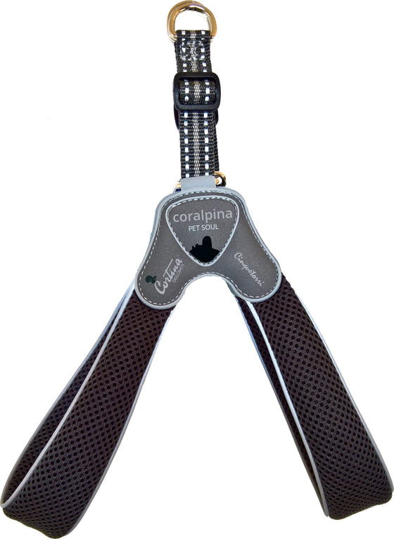Coralpina harness Cinquetorri zwart, maat 3. C100BG030