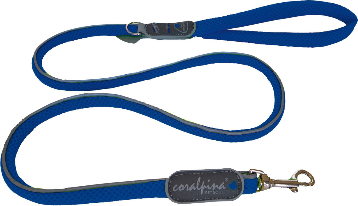 Coralpina leash Cinquetorri blauw, 18 mm/110 cm. C400BE080