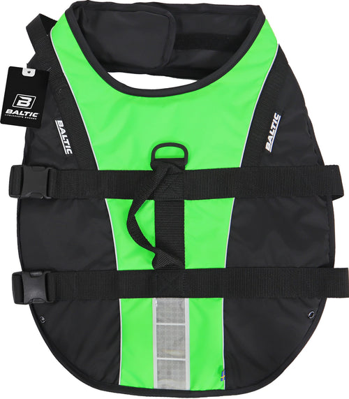 Baltic hondenzwemvest Mascot groen/zwart, XL.