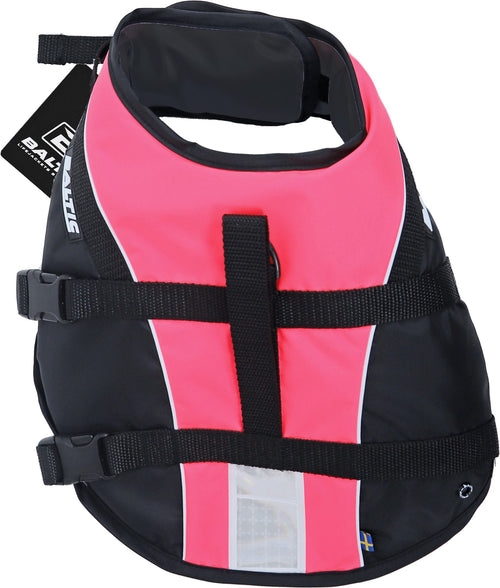 Baltic hondenzwemvest Mascot roze/zwart, M.