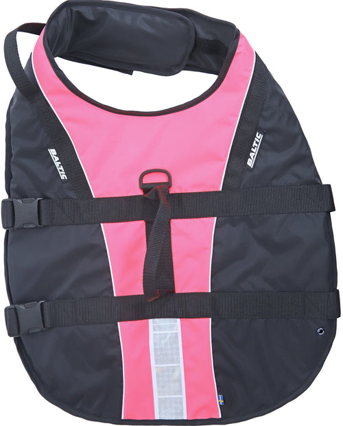 Baltic hondenzwemvest Mascot roze/zwart, XXL.