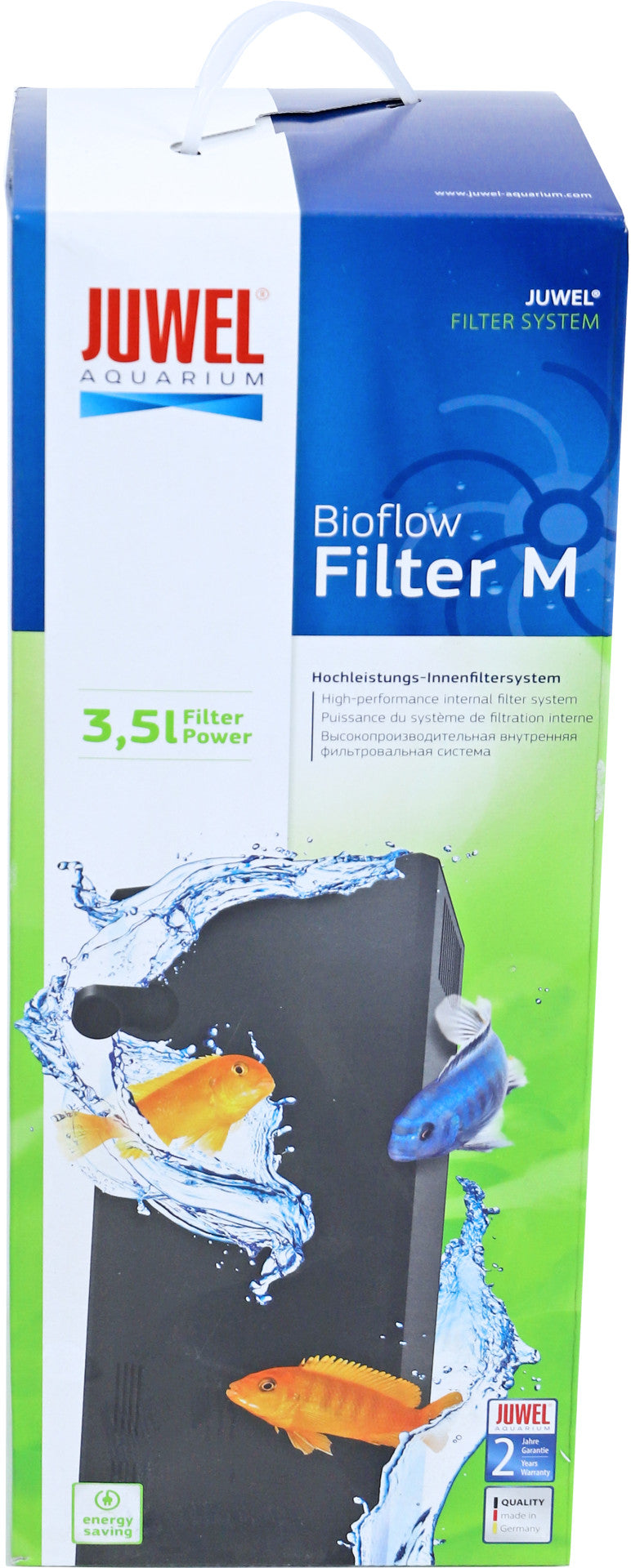 Juwel binnenfilter Bioflow M, zwart.