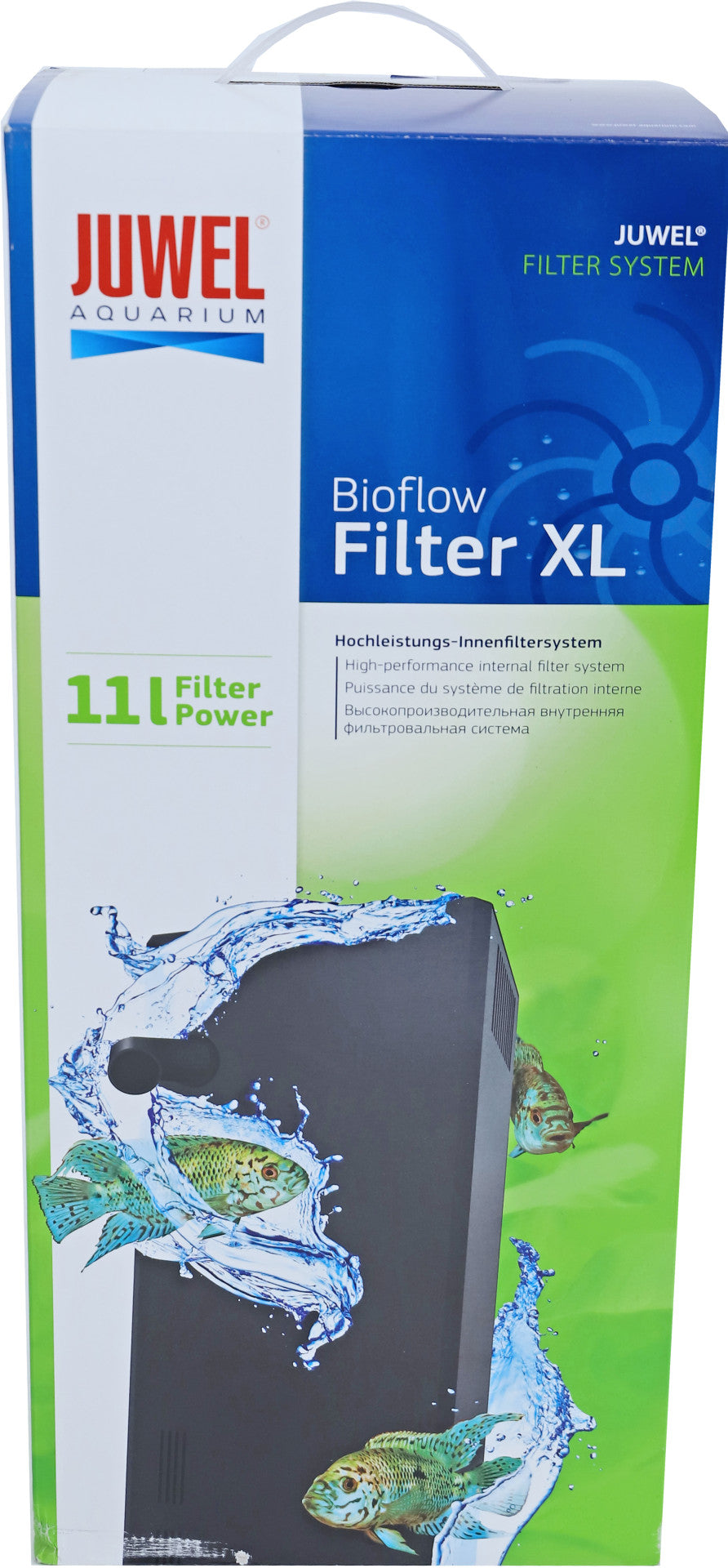 Juwel binnenfilter Bioflow XL, zwart.