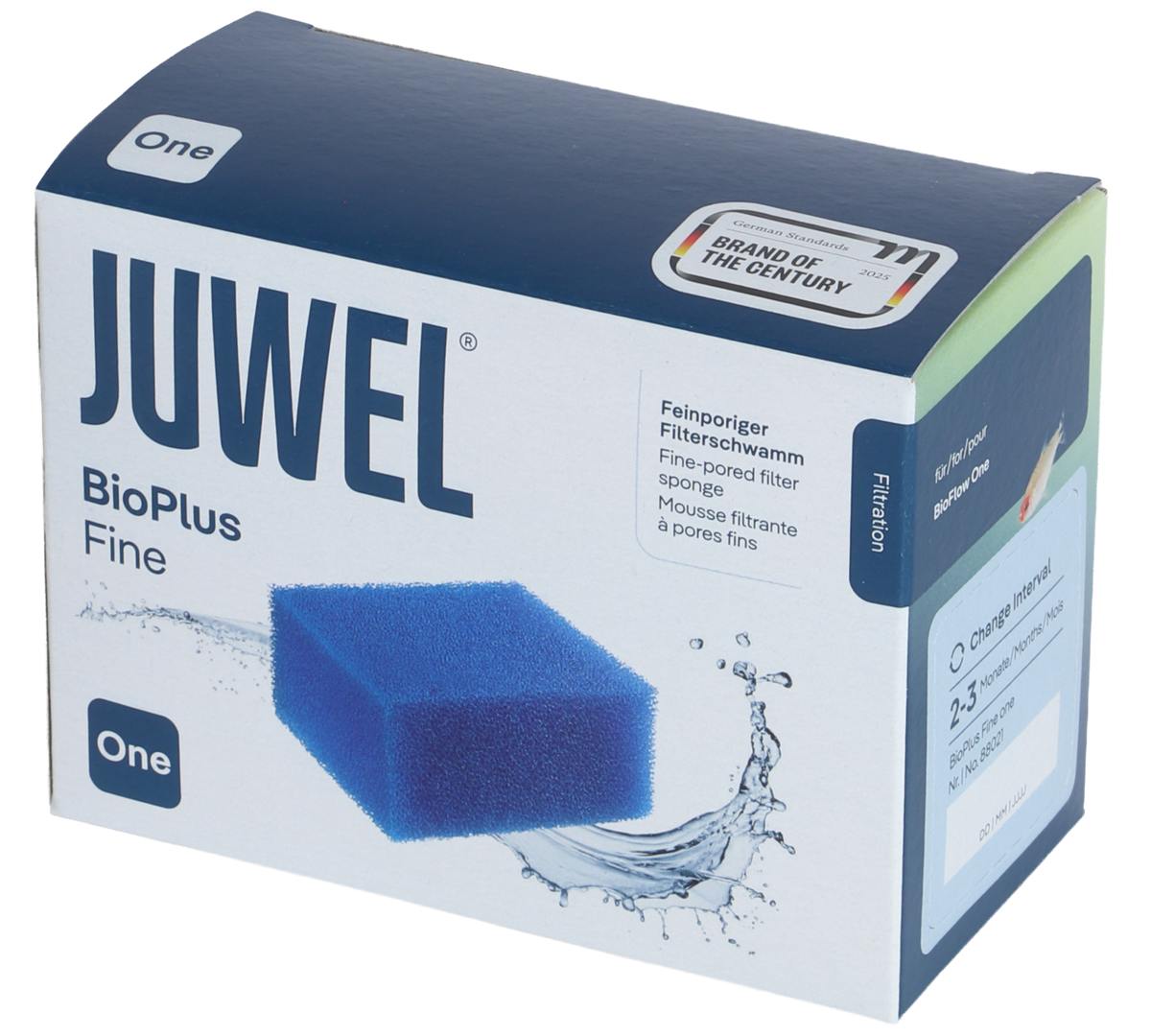 Juwel filterspons fijn, voor Bioflow one.