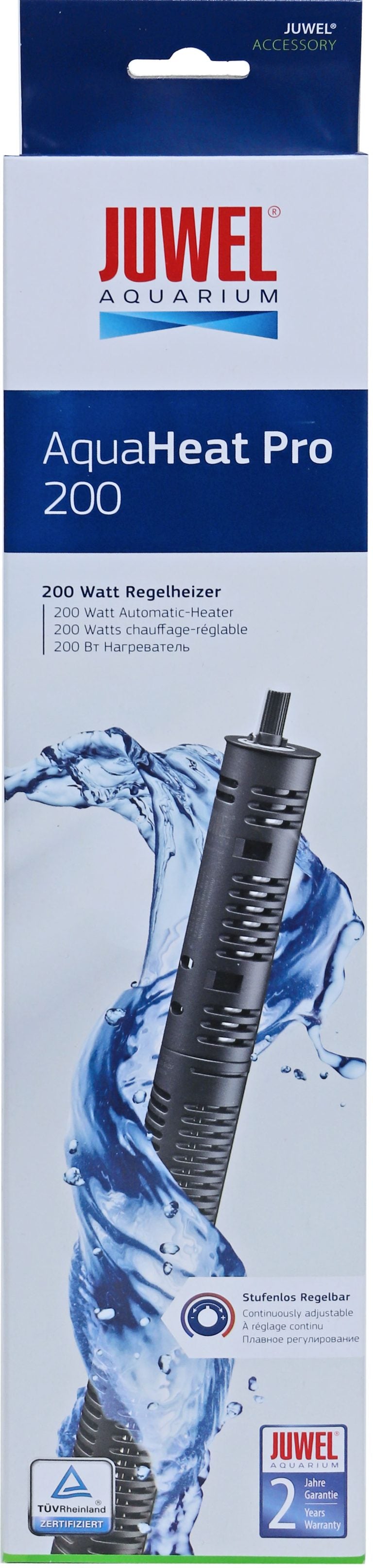 Juwel verwarmer Aqua Heat pro, 200 Watt.
