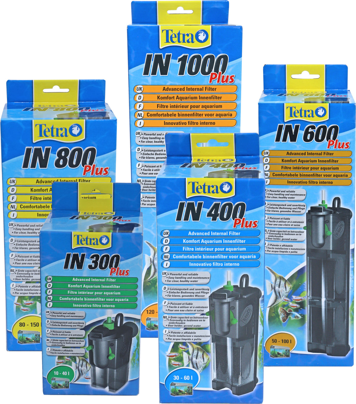 Tetra binnenfilter IN400 plus.
