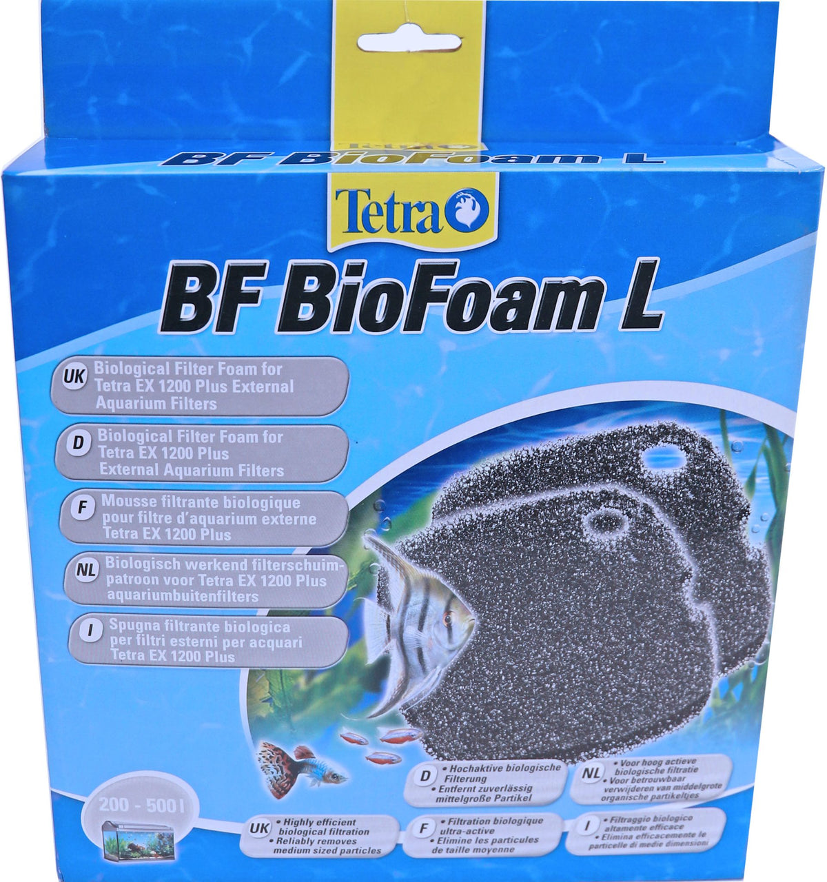 Tetra Filterspons, biofoam L, pak à 2 stuks.