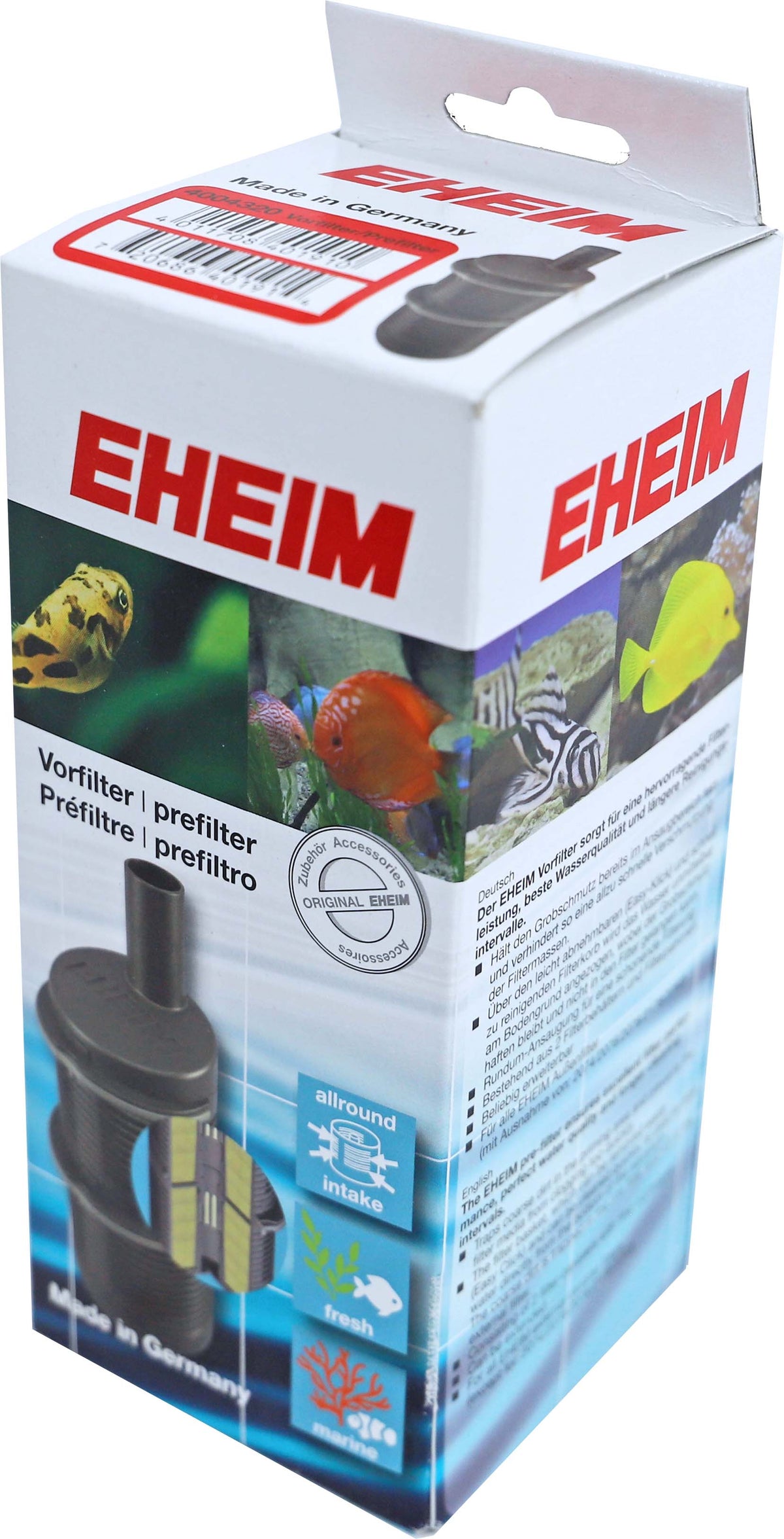 Eheim voorfilter voor buitenfilters, 400 432 0.