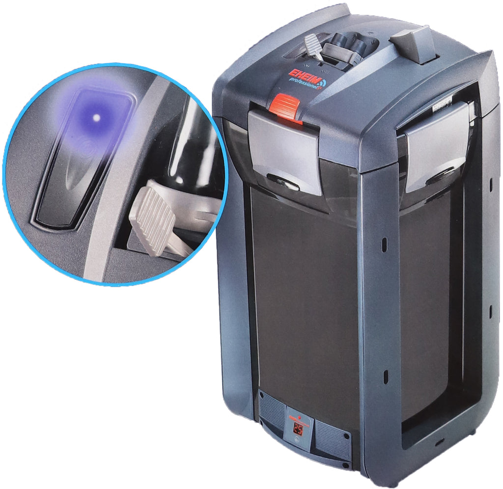 Eheim buitenfilter Professional 5e Wifi, 350 inclusief filtermassa.