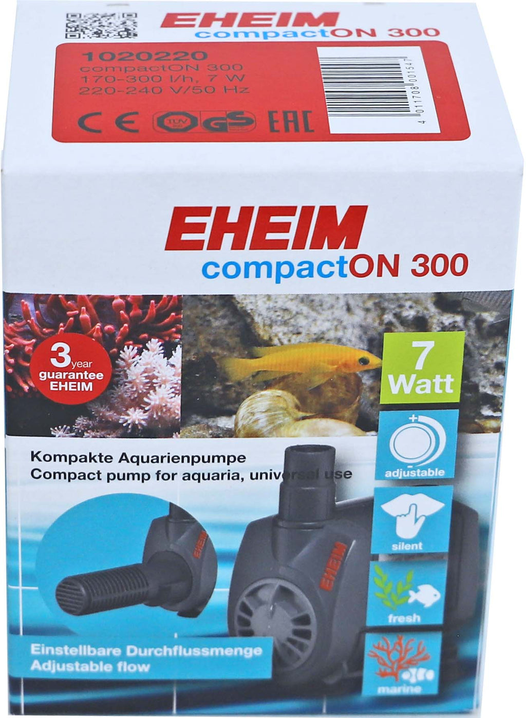 Eheim pomp CompactON 300.