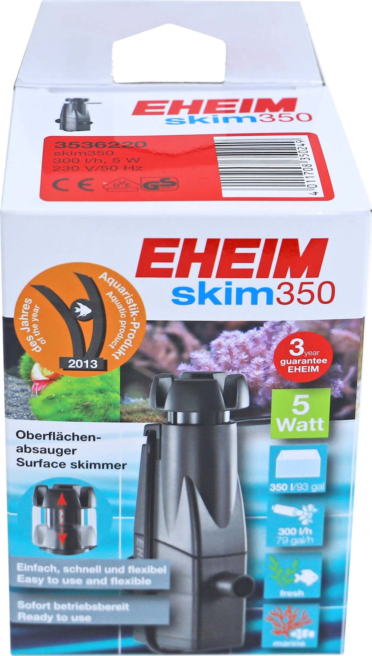 Eheim Skim 350 oppervlakte afzuiger, 3536220.