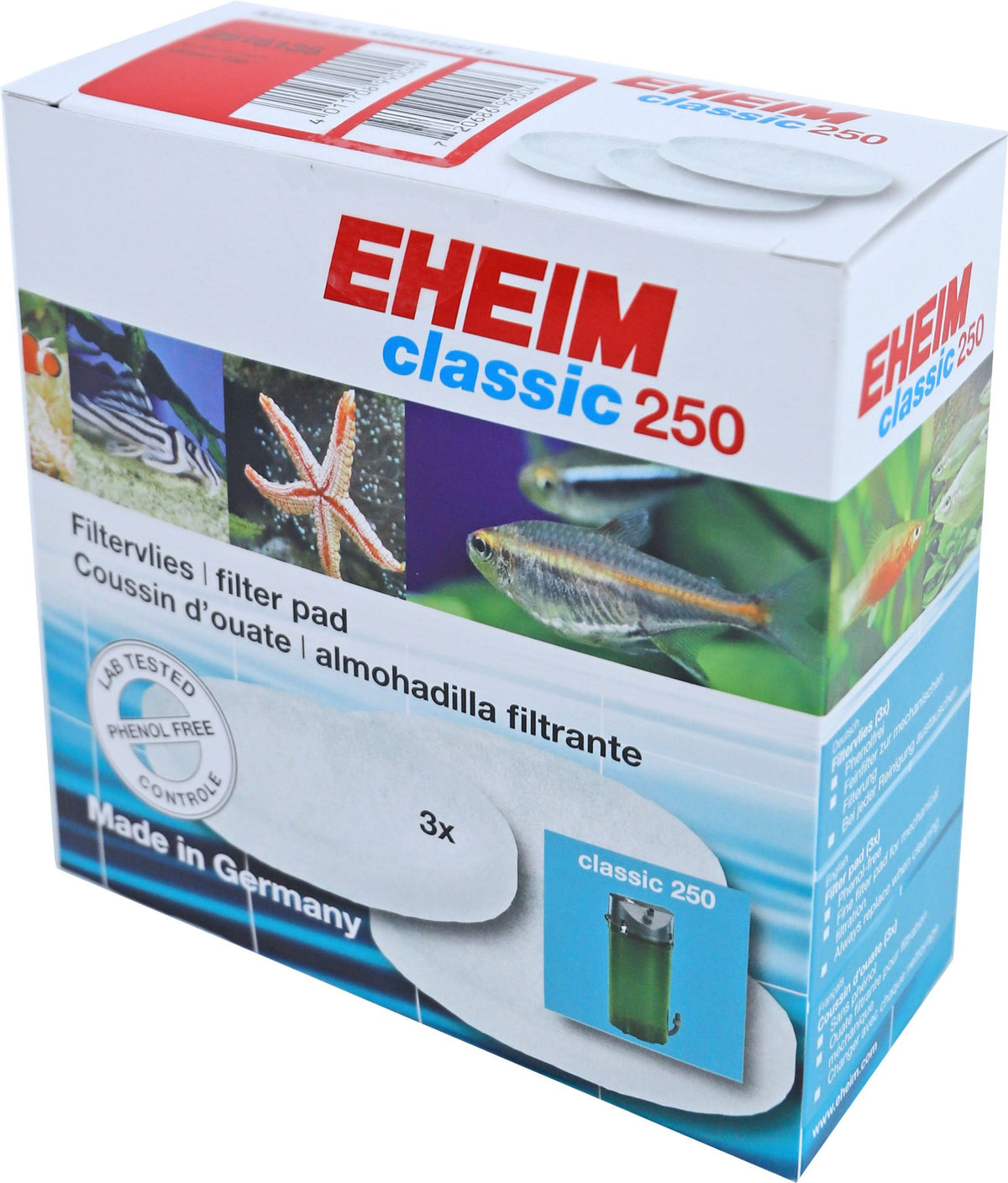 Eheim filtervlies Classic, doos a 3 stuks. 2616135