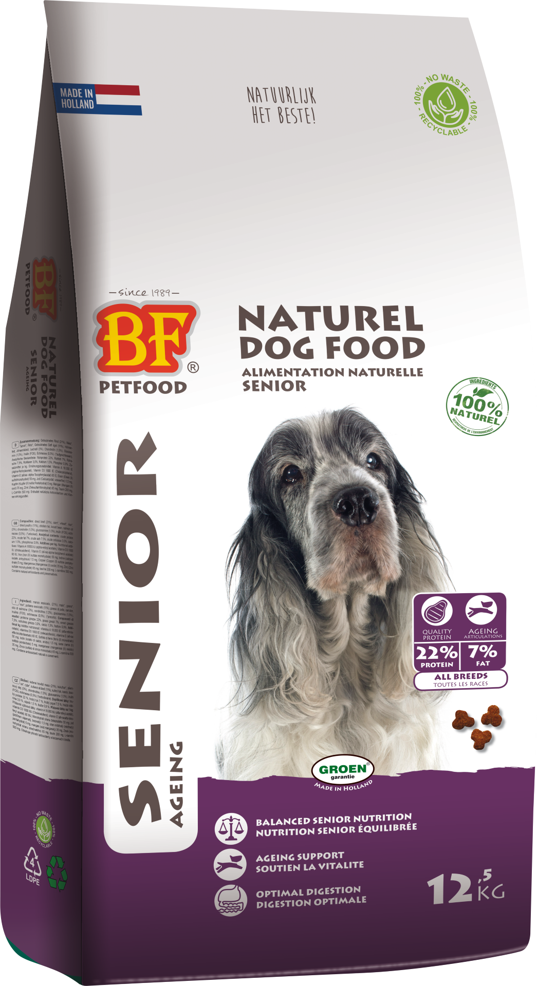 BF Petfood Senior 12,5 kg