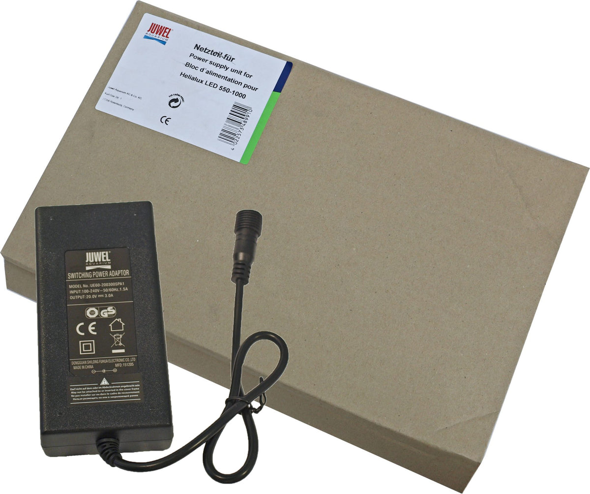 Juwel adapter met snoer voor Helialux 550-1000.