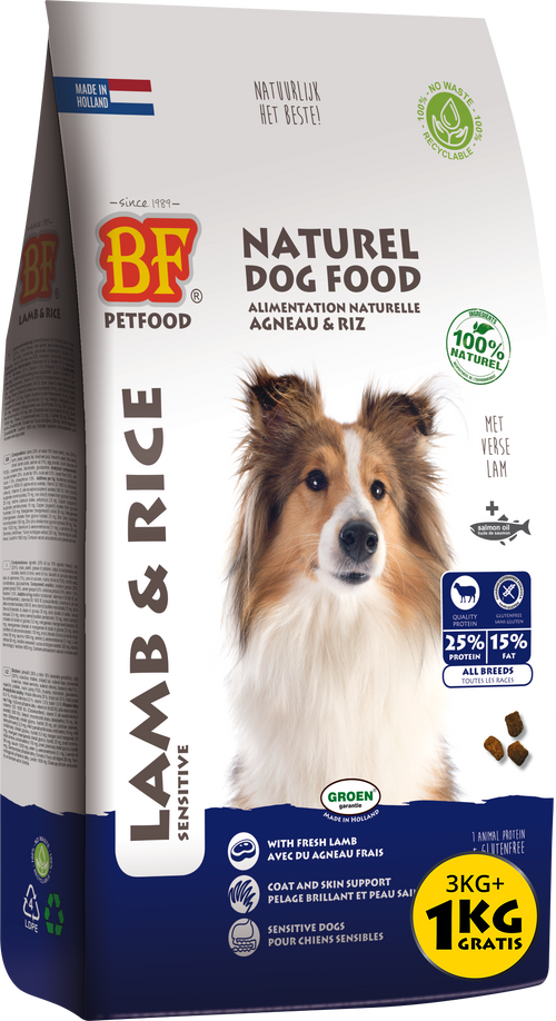 BF Petfood® Lam&Rijst 3 kg