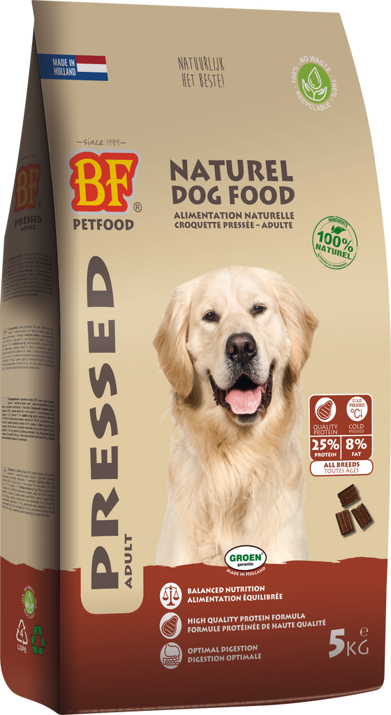 BF Petfood Geperst Adult – 5 kg