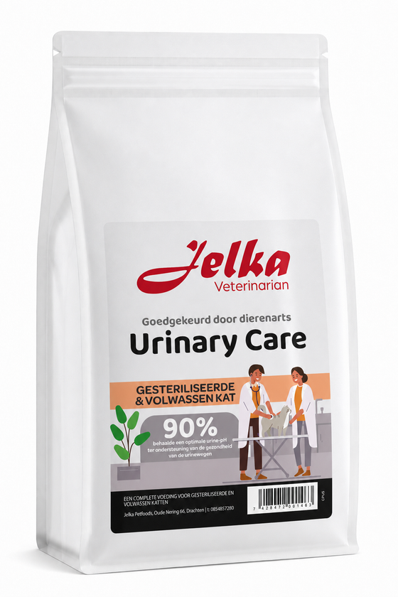 Jelka Veterinarian Urinary Care Gesteriliseerde & Volwassen Kat – 1.5KG