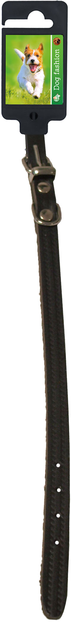 Boon Dog fashion halsband 10 mm/25 cm, donkerbruin.