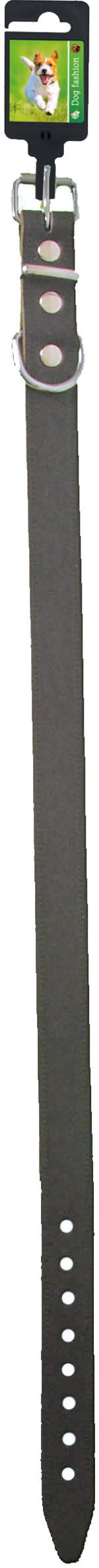 Boon Dog fashion halsband, 25 mm/65 cm, donkerbruin.