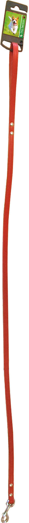 Boon Dog fashion lijn met karabijnhaak, 12 mm/100 cm, rood.