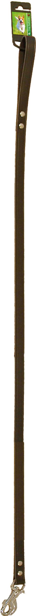 Boon Dog fashion lijn met karabijnhaak, 12 mm/160 cm, donkerbruin.