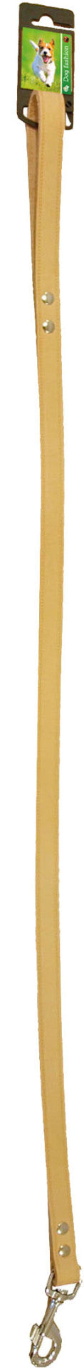 Boon Dog fashion lijn met karabijnhaak, 16 mm/100 cm, naturel.