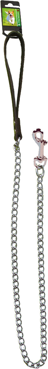 Boon Dog fashion kettinglijn 18 mm/110 cm x 3,5 mm, donkerbruin.