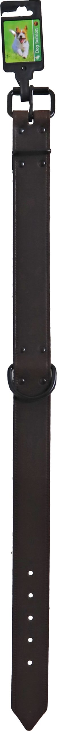 Boon halsband soft leder bruin 40mm/70cm