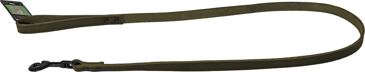 Boon lijn soft leder groen 18mm/130cm