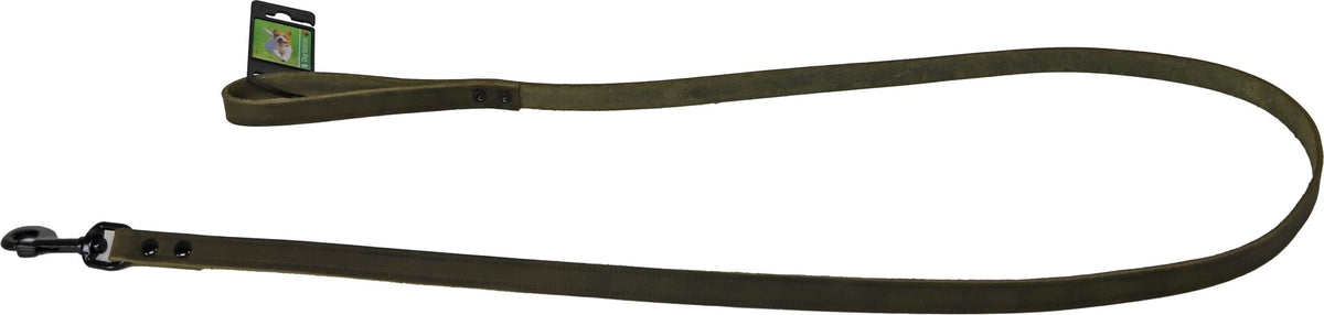 Boon lijn soft leder groen 18mm/160cm