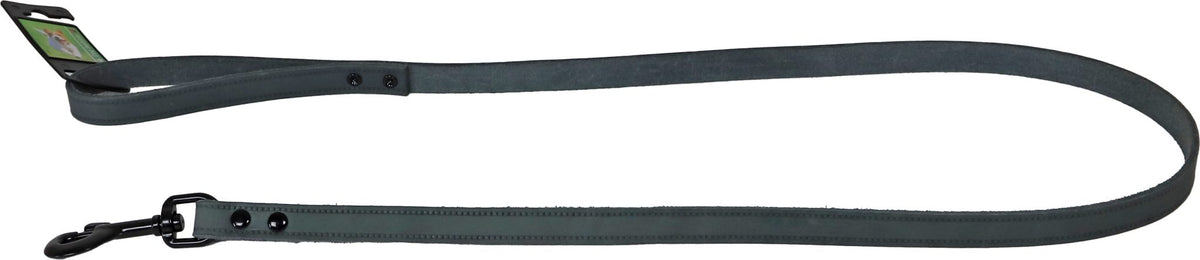Boon lijn soft leder grijs 18mm/130cm