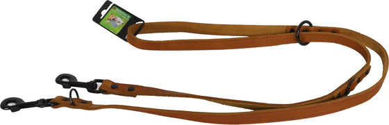 Boon dresseerlijn soft leder cognac 18mm/200cm