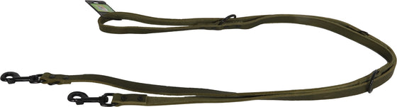 Boon dresseerlijn soft leder groen 18mm/200cm