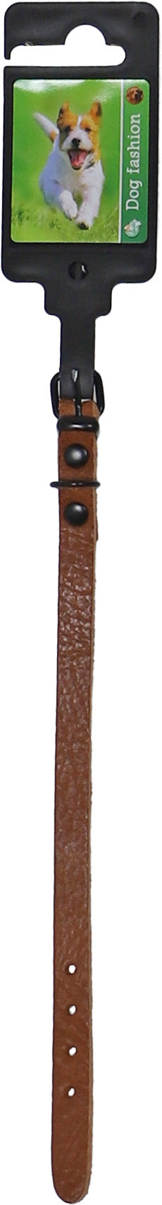 Boon halsband comfortleder cognac 10mm/25cm