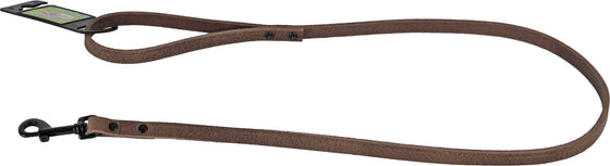 Boon lijn comfortleder donkerbruin 12mm/100cm