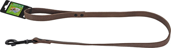 Boon lijn comfortleder donkerbruin 18mm/100cm