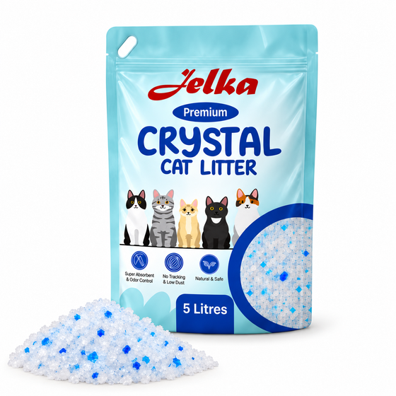 Jelka Silica Kattenbakvulling – 5L